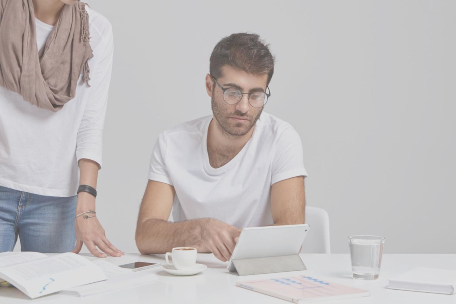 Professional financial consultation meeting